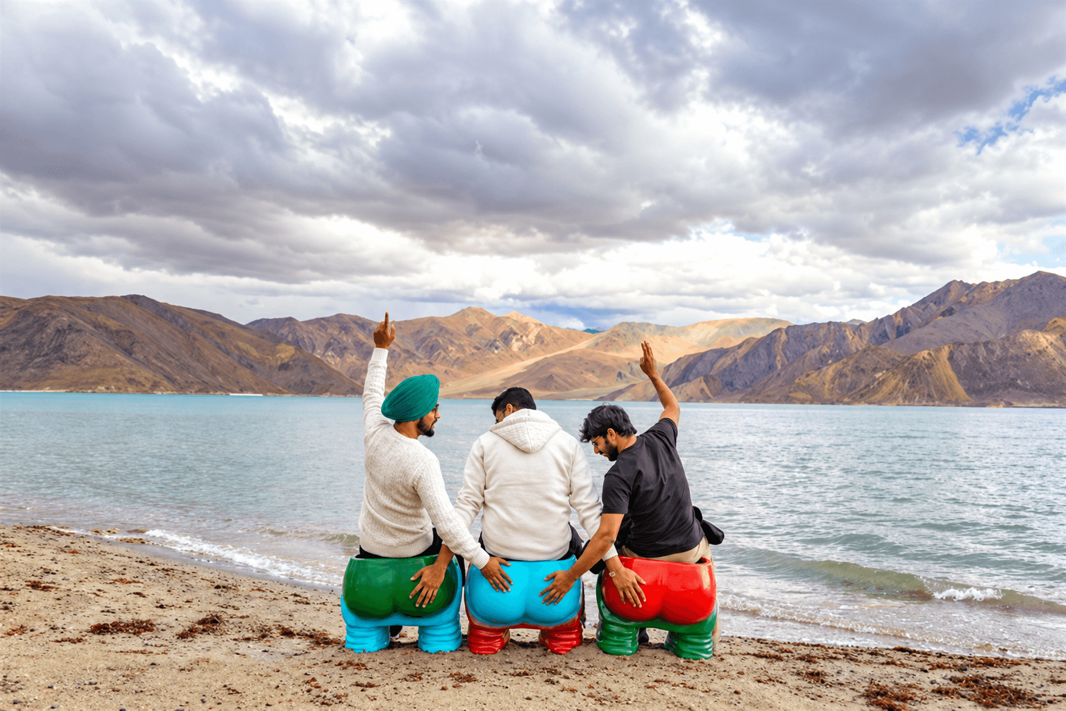 Group of travelers